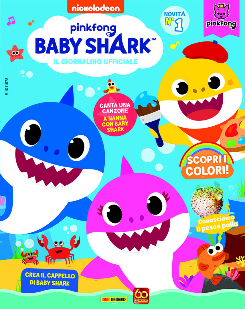 Panini Magazine presenta Baby Shark il giornalino ufficiale 