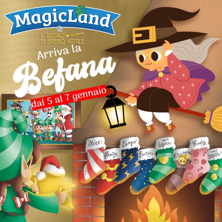 Biglietti Rainbow magicland offerte Natale e befana Magic