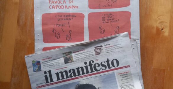 Favola di Capodanno: gli Scarabocchi per il manifesto