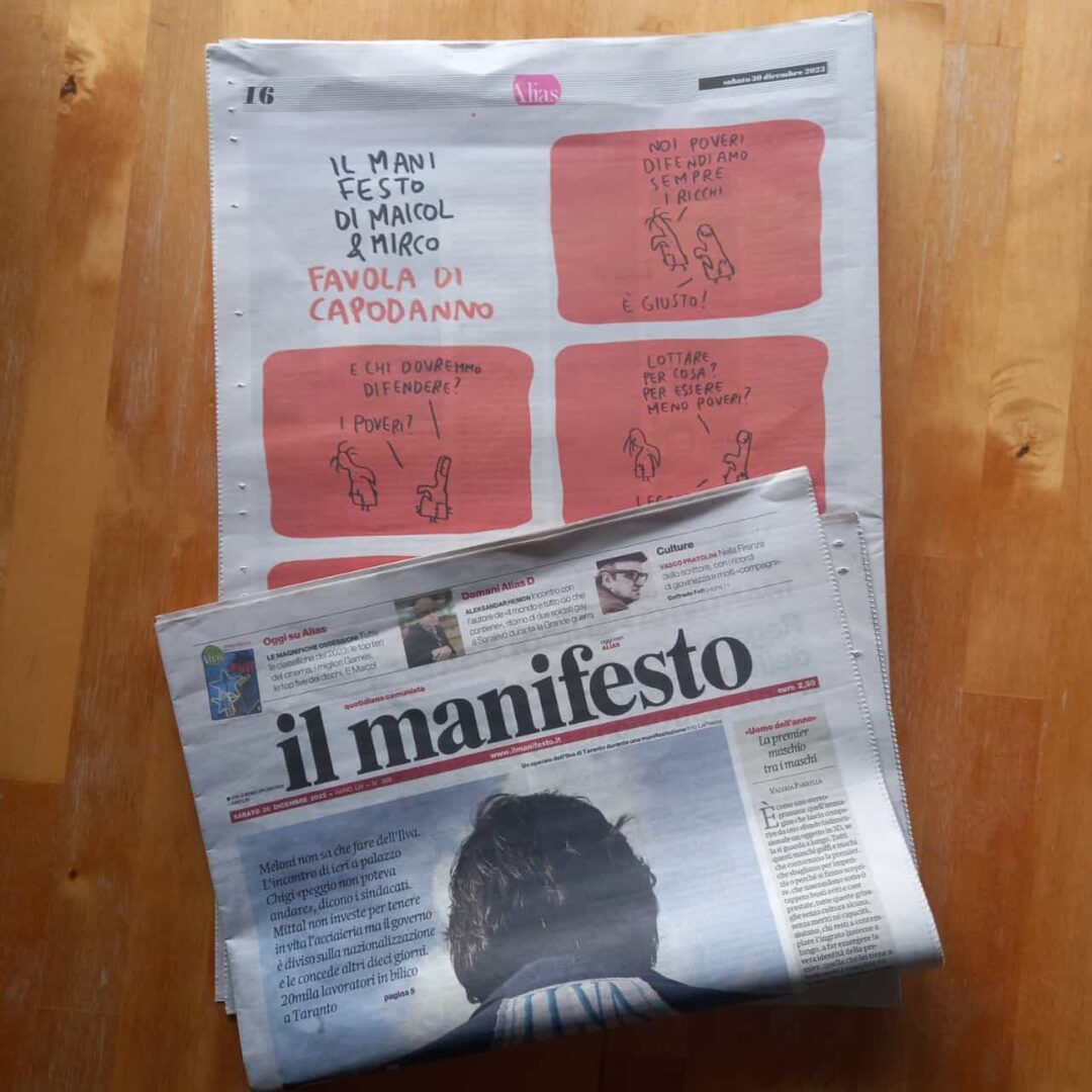 Favola di Capodanno: gli Scarabocchi per il manifesto